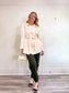 Elie Tahari Belted Silk Wrap Jacket in Marble Arch NWT (Size L)