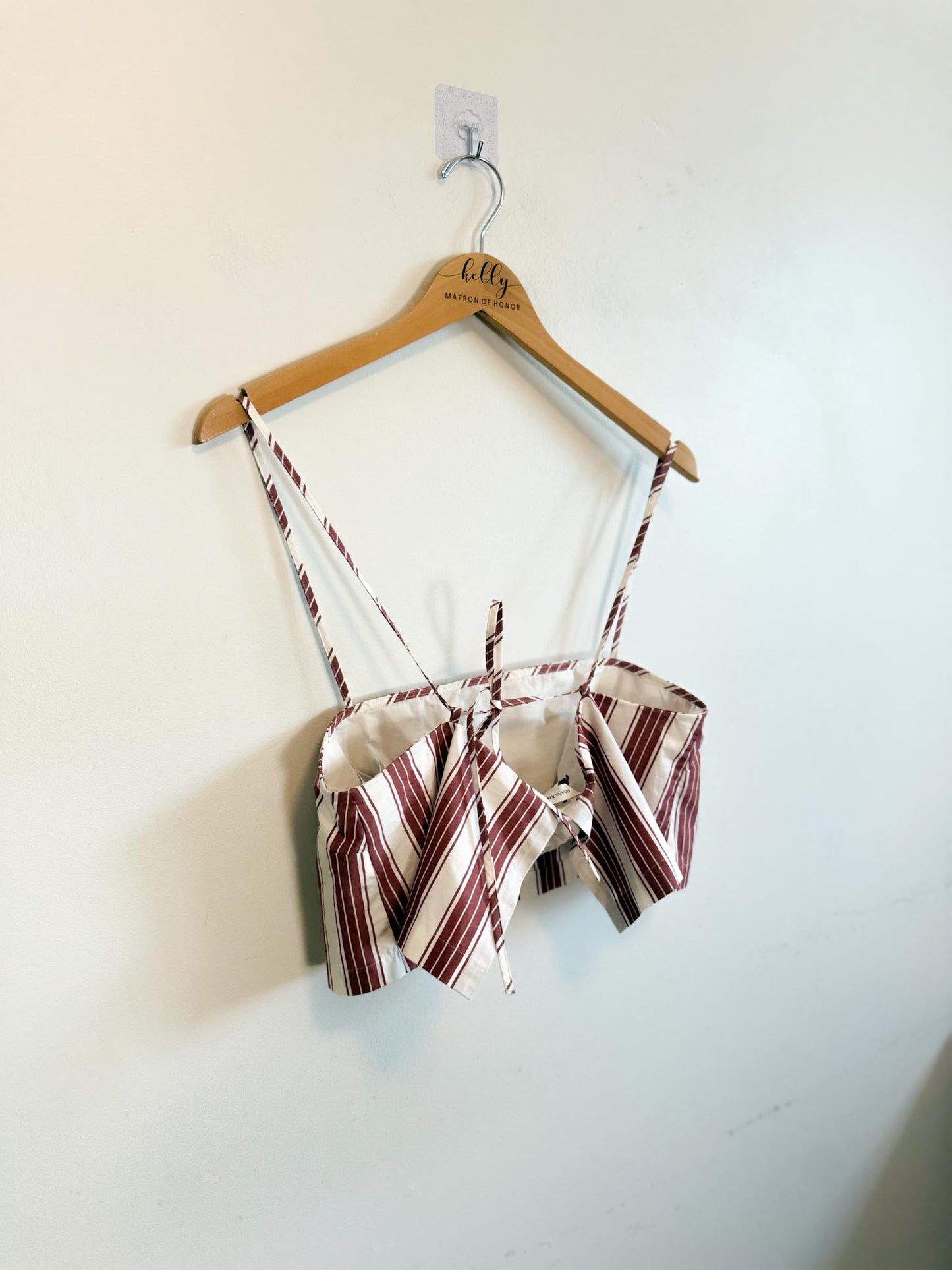 Banana Republic Striped Crop Top NWT (Size M)