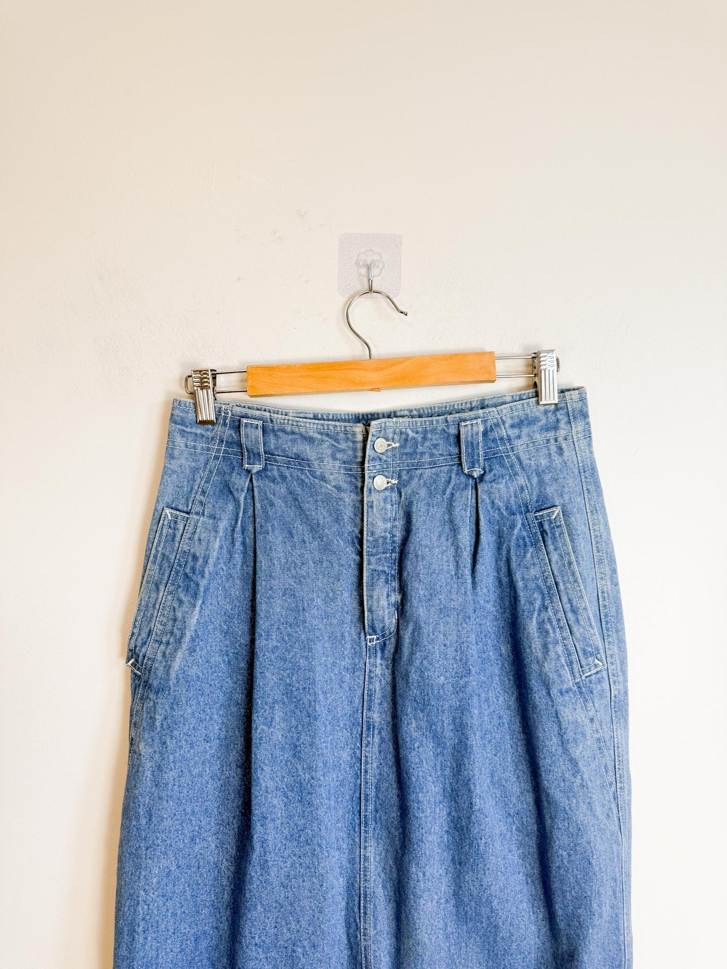 Vintage Denim Skirt (Size M)