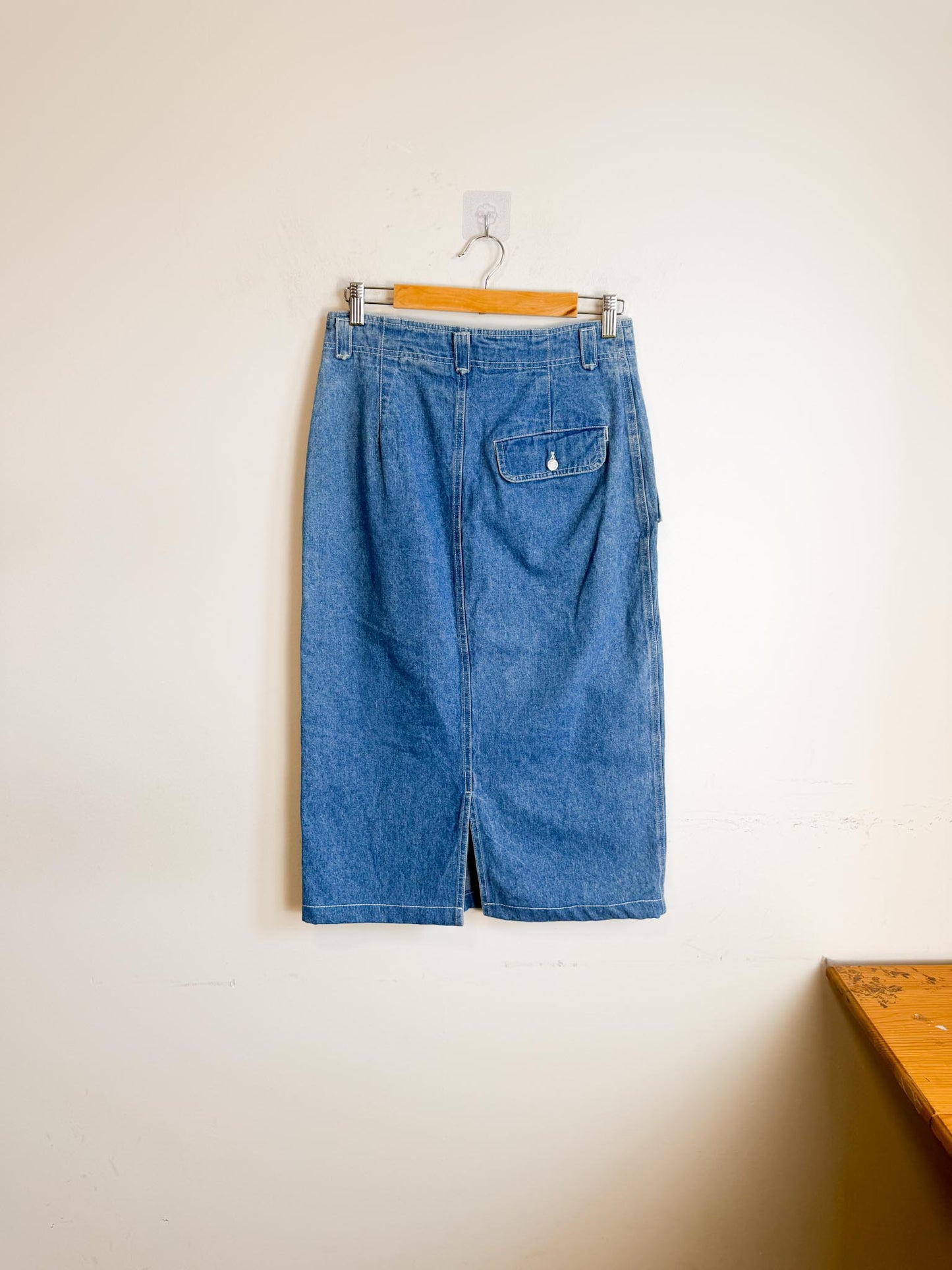 Vintage Denim Skirt (Size M)