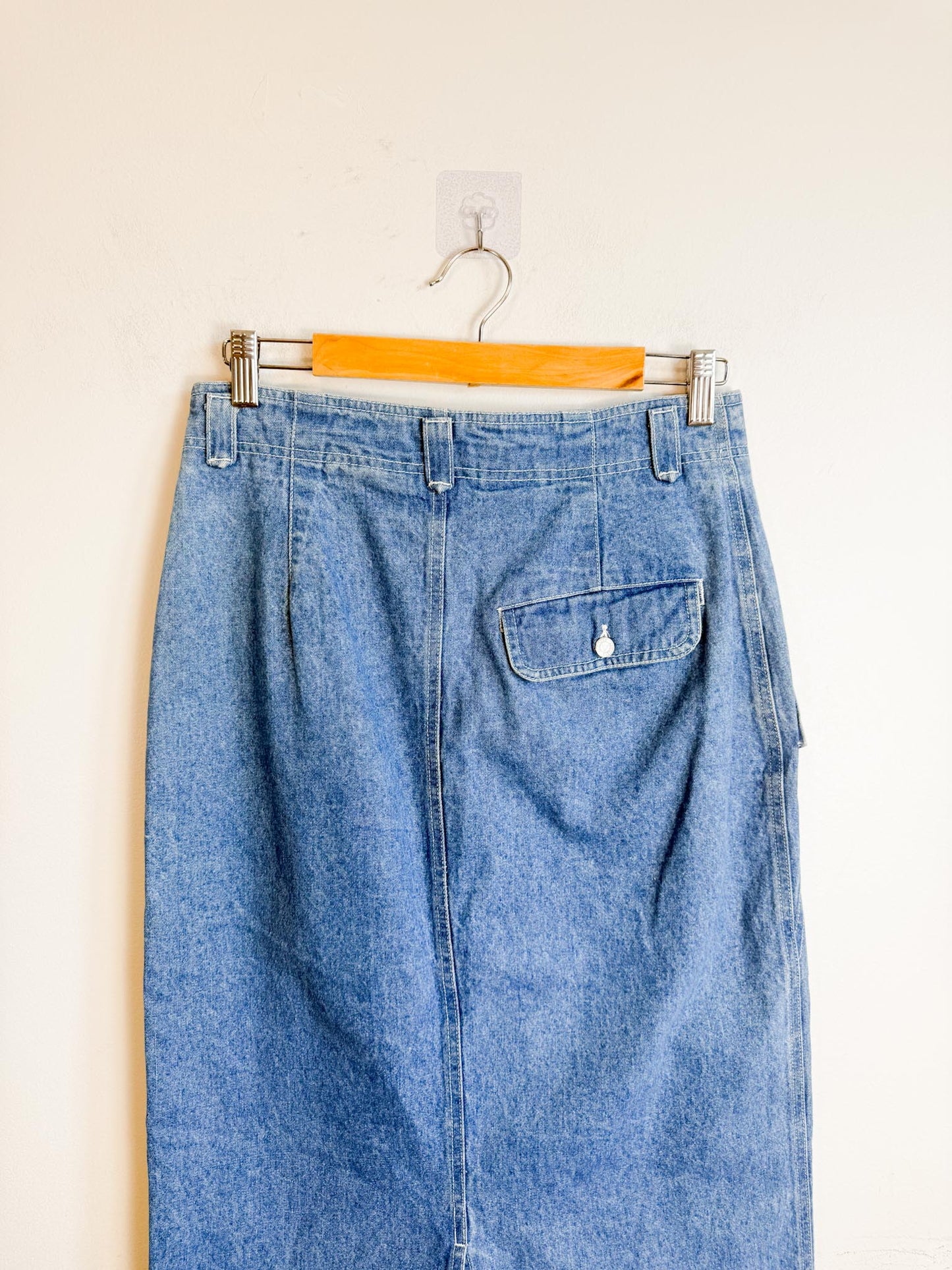 Vintage Denim Skirt (Size M)
