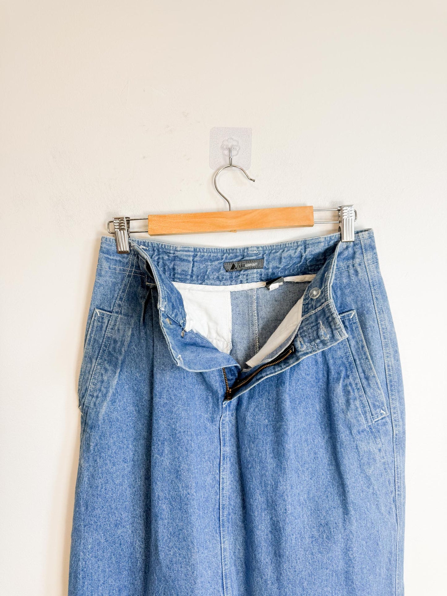 Vintage Denim Skirt (Size M)