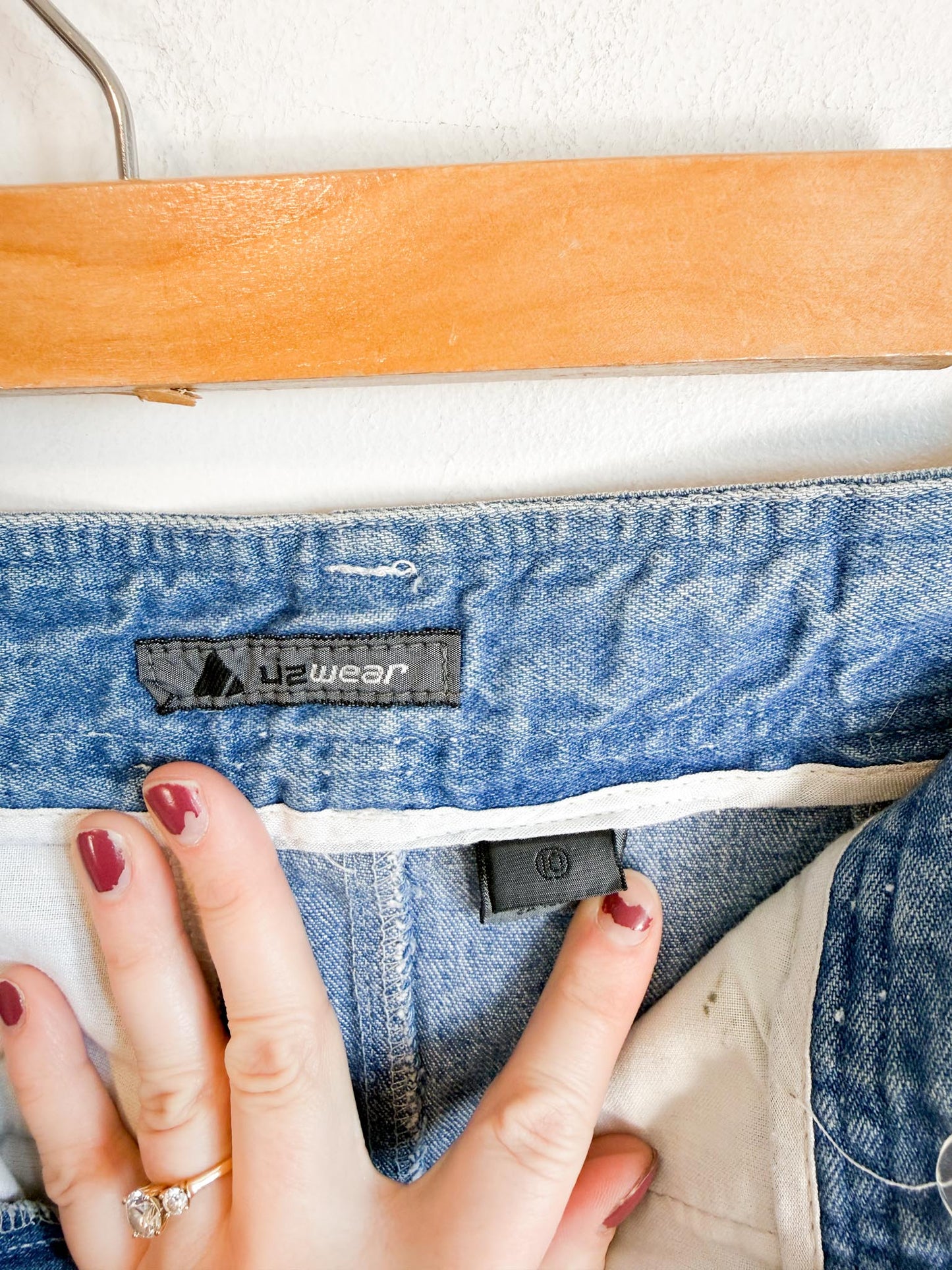 Vintage Denim Skirt (Size M)