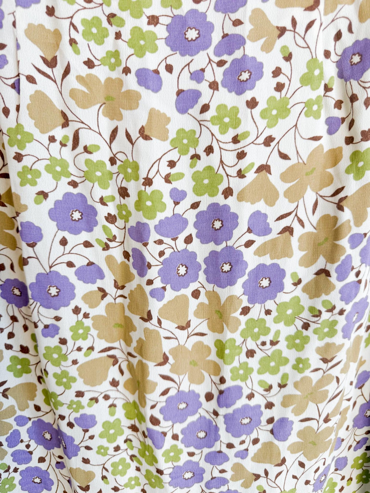 Vintage Jacob Floral Midi Skirt (Size S)