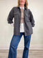 Vintage Field & Stream Grey Flannel Overshirt (Size L)