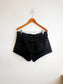 AGOLDE "Parker Black Denim Shorts" (Size 32)