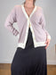 Sunday Best Purple Cardigan (Size S/M)