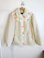 COACH Designer "Blocked Floral Sherpa Jacket" (Size S/M)