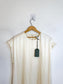 ALLSAINTS "Etta Silk Blend Dress in Off-White" NWT (Size M)