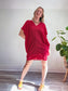 HATCH "The Slouch Dress" in Punch NWT (Size S-L)