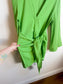 L'Academie "The Janeiro Linen Mini Dress in Green" (Size M)