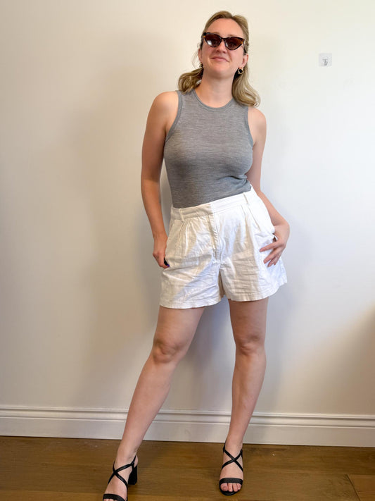 Banana Republic Wool Knit Sleeveless Top in Grey (Size S/M)