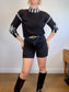 COS Black Denim Shorts (Size 30)