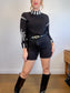 COS Black Denim Shorts (Size 30)