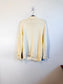 Club Monaco Cotton Cardigan in Off White (Size L)