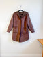 Fransa Reversible Faux Fur Jacket in Brown (Size M/L)