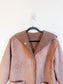 Fransa Reversible Faux Fur Jacket in Brown (Size M/L)