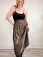 Pillar Slow Fashion Silk Midi Skirt (Size M/L)