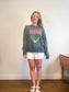 P.E Nation Crewneck in Green/Pink (Size S/M)