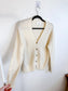 Wilfred Cashmere Cardigan in Whisper White (Size S)