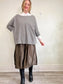 Garnet Hill Oversized Cashmere Knit T-Shirt SOLD AS IS (Size L)