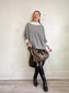 Garnet Hill Oversized Cashmere Knit T-Shirt SOLD AS IS (Size L)