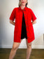 Everlane Chore Mini Dress / Coat in Red (Size M/L)