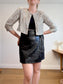Forest Lily Cropped Sequin Jacket in Silver (Size S)