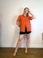 KOTN Pleated Trouser Shorts in Black (Size M/L)