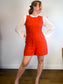 Allison Wonderland Slow Fashion "Chillin' Romper in Rust" (Size 10)