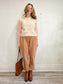 Madewell "Firgrove Cable Knit Sweater  in Ivory" (Size M/L)