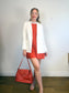 Judith & Charles "Roccoco Linen Blend Blazer in White" NWT (Size 12)