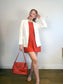 Judith & Charles "Roccoco Linen Blend Blazer in White" NWT (Size 12)