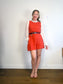 Allison Wonderland Slow Fashion "Chillin' Romper in Rust" (Size 10)