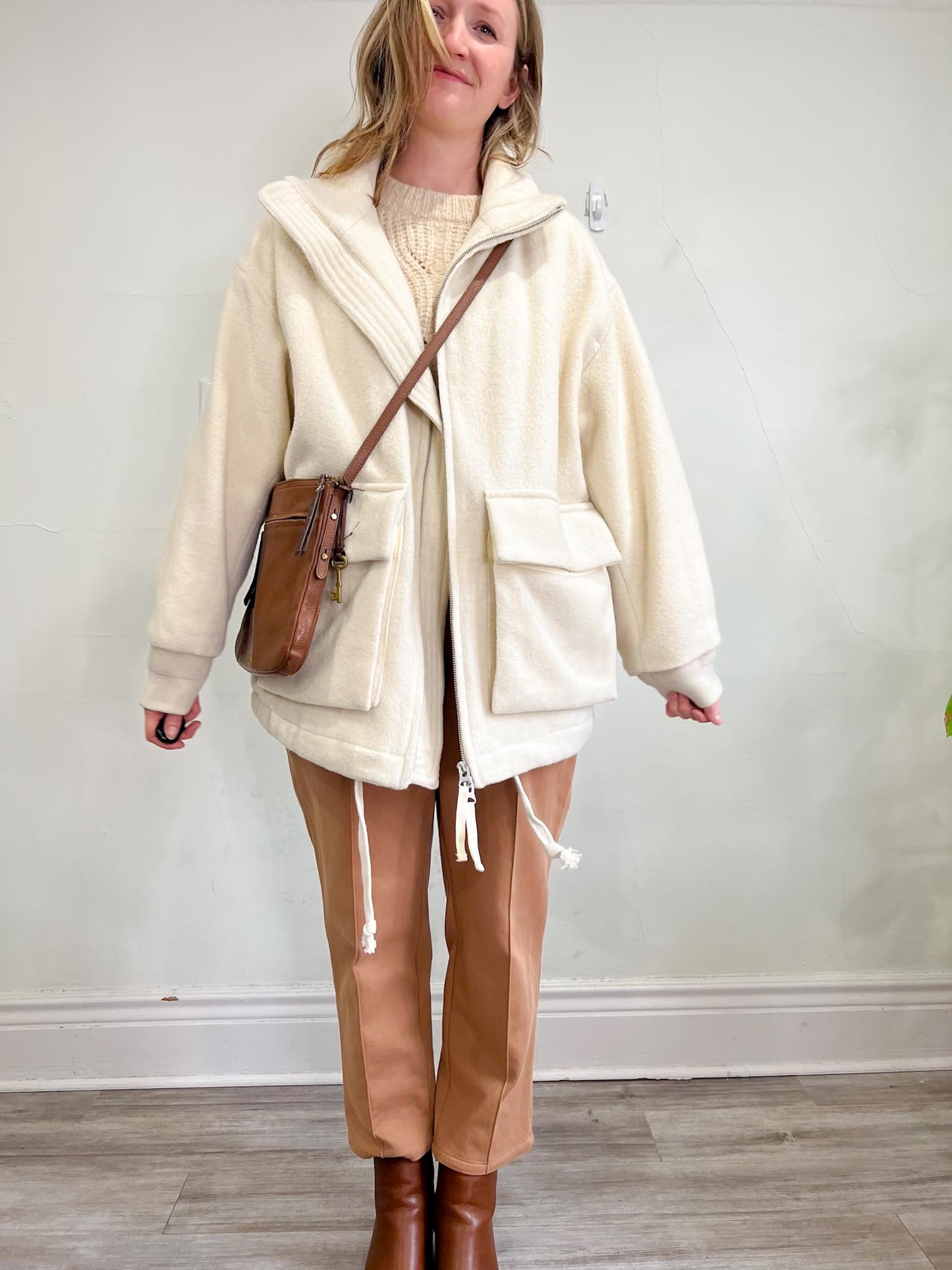 H&M x Nova Fides Oversized Wool Blend Coat (Size M-XL)