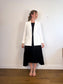 Judith & Charles "Roccoco Linen Blend Blazer in White" NWT (Size 12)