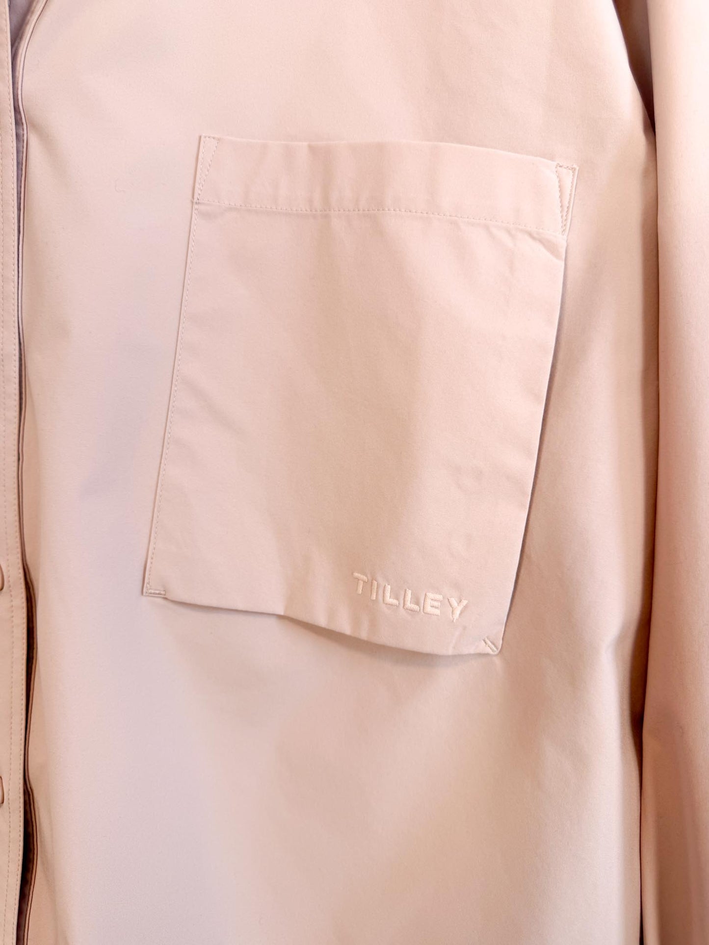 TILLEY "Tech Shield Shirt in Dark Blush" (Size XL)