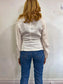 Laurel Designer White Linen Blazer (Size S)