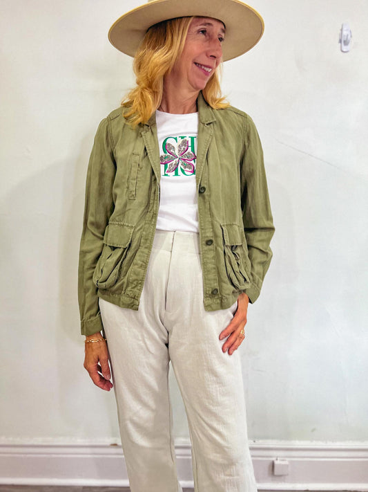 Madewell Green Lightweight Blazer (Size S)