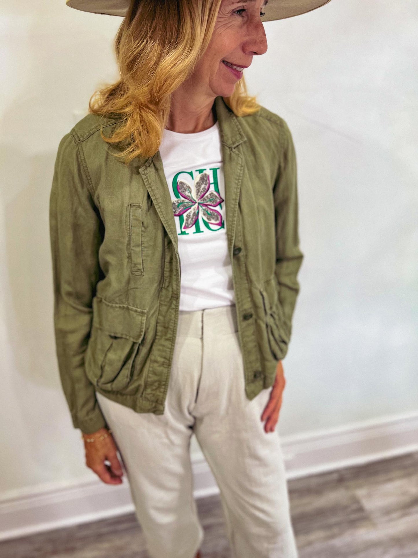 Madewell Green Lightweight Blazer (Size S)