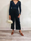 Madewell "Huston Pull-On Crop Pants" in Black (Size S)