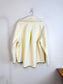 SPANX Fleece Jacket in Cream/Black (Size XL)