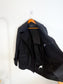Quince Italian Wool Peacoat in Black (Size M/L)