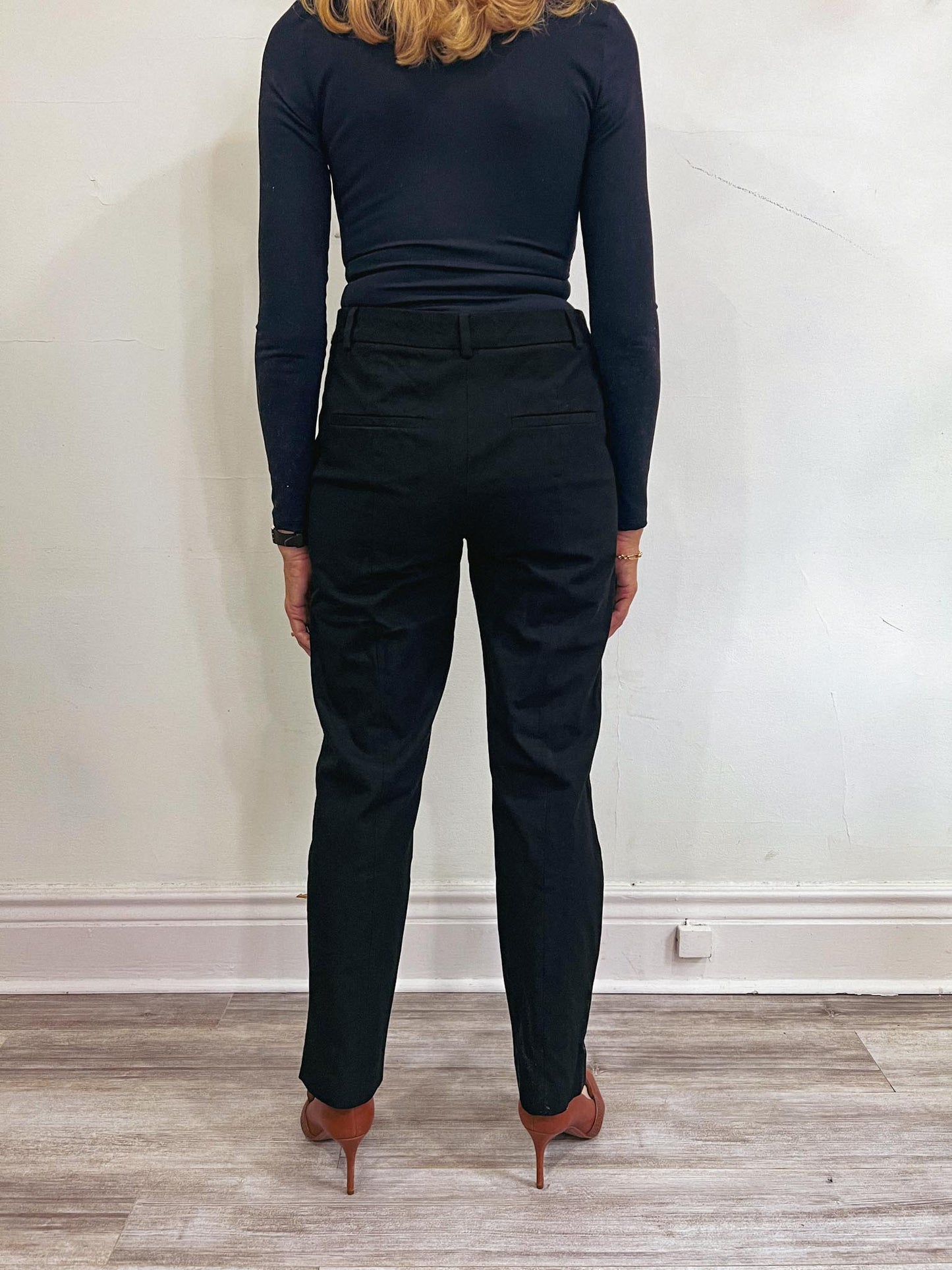 Judith & Charles Black Trousers (Size 6)