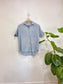 Madewell Chambray Short Sleeve Blouse SOLD AS IS (Size XS/S)