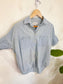 Madewell Chambray Short Sleeve Blouse SOLD AS IS (Size XS/S)