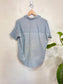 Madewell Chambray Short Sleeve Blouse SOLD AS IS (Size XS/S)