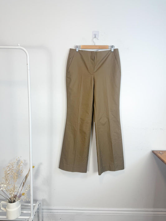 THE ROW Designer "Vasco Cotton Trousers" (Size 8)