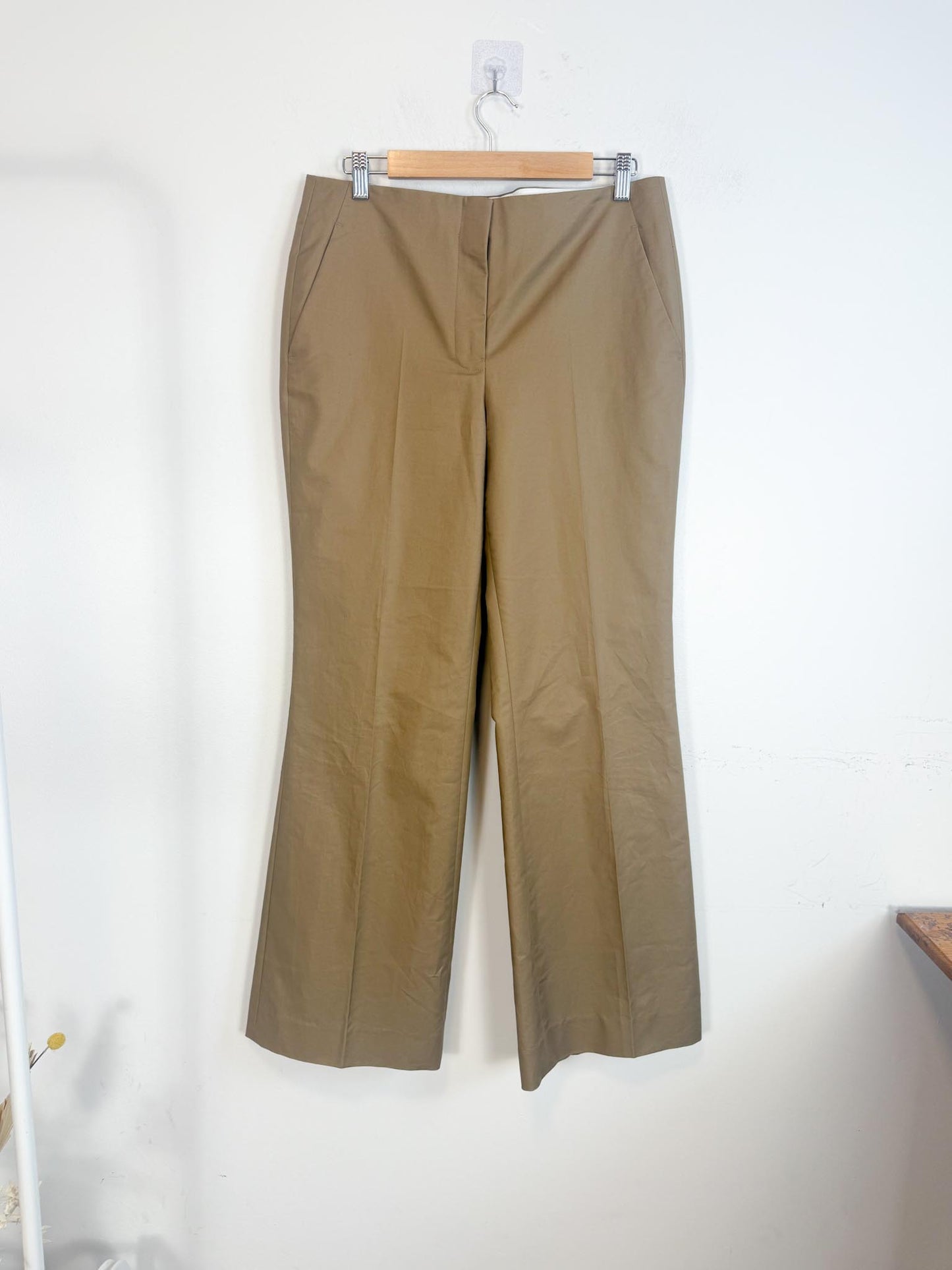 THE ROW Designer "Vasco Cotton Trousers" (Size 8)