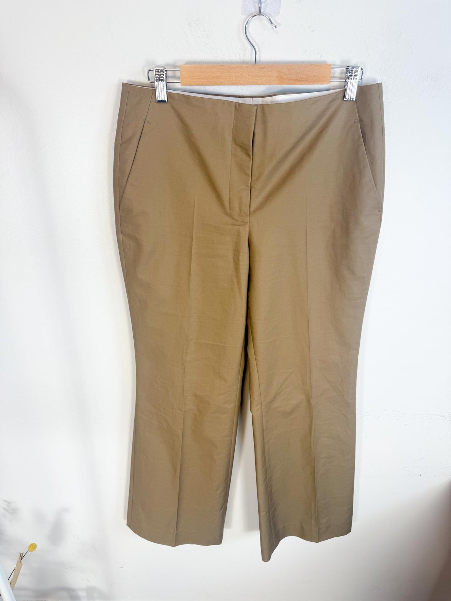 THE ROW Designer "Vasco Cotton Trousers" (Size 8)